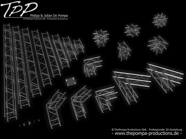 tpp-1 truss package fd 3d 3ds - TPP-1 Truss FD 24 Package by ThePompa